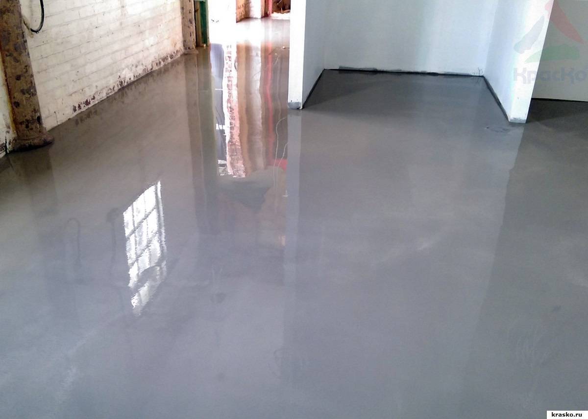 Заливной пол своими руками