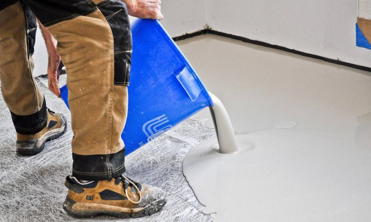 Заливка пола своими руками