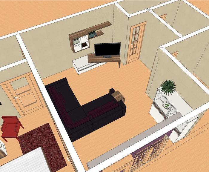 Как оформить и обставить однокомнатную квартиру: фото идей дизайна интерьера однокомнатной квартиры