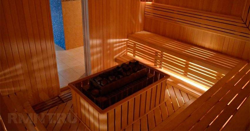 Полы в парилке своими руками