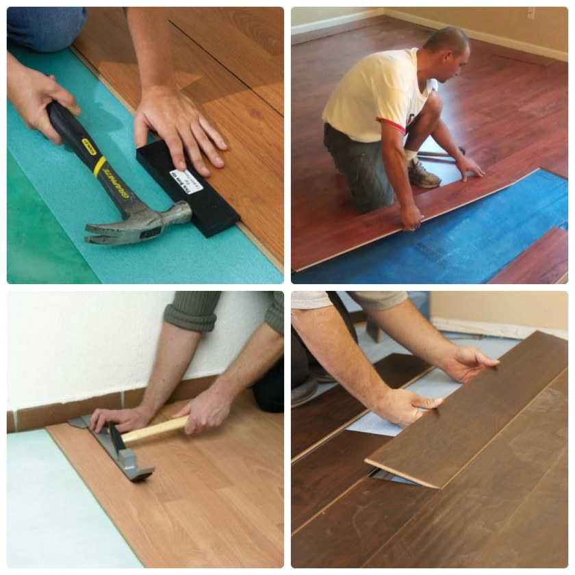 Как правильно стелить ламинат на бетонный пол: обо всех этапах подробно