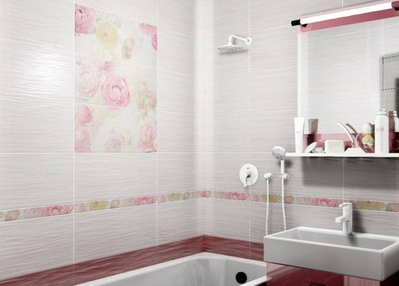 Фото-примеры оформления и декора ванной комнаты плиткой: 7 идей по комбинированию