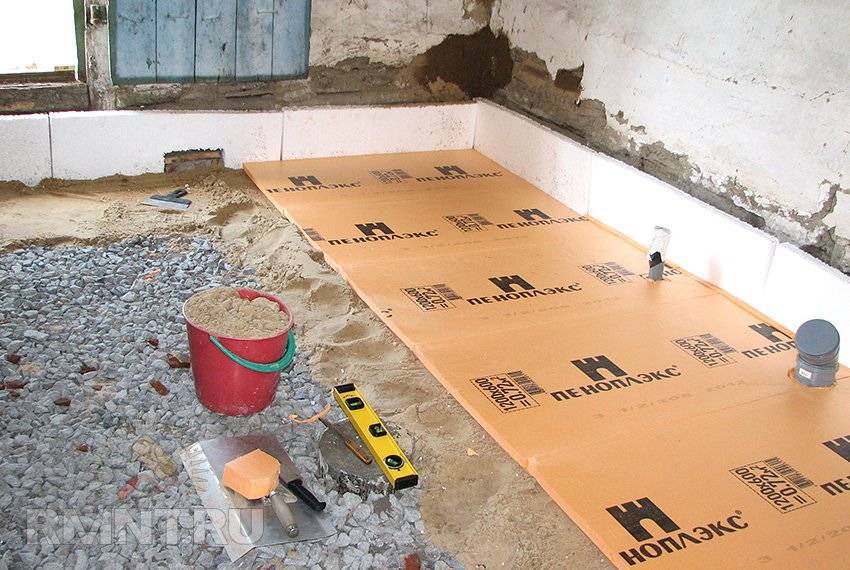 Утепление бетонного пола в частном доме - 3 способа утеплить пол!