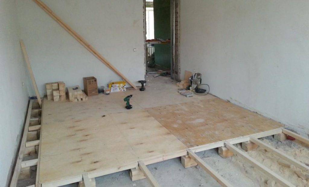 Замена деревянного пола на бетонный в квартире своими руками в блоге vira