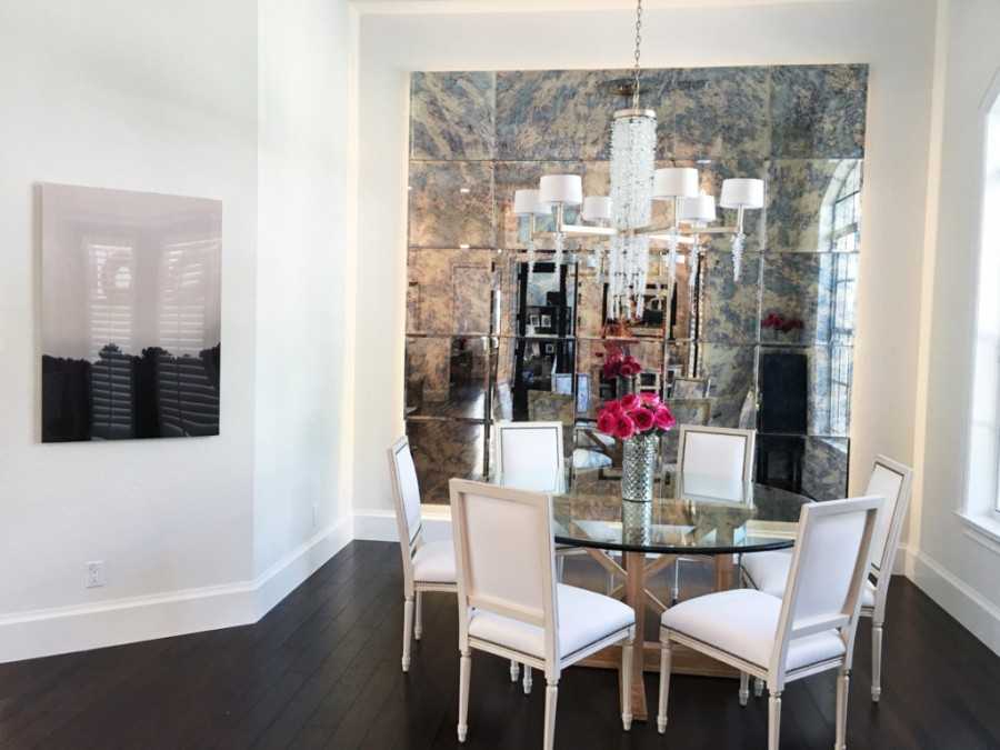 Зеркальная плитка в интерьере: где и как лучше использовать зеркальный декор?