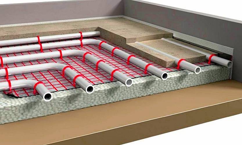 Труба диаметром 10 мм и шаг 10 см – возможен ли такой вариант теплого пола?
