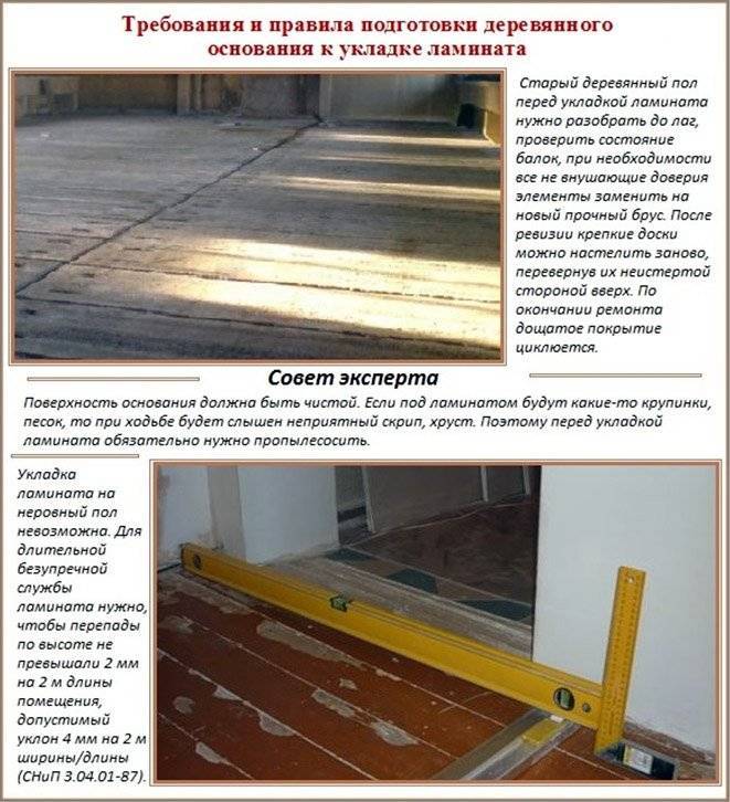 Как правильно постелить ламинат своими руками на бетонный пол: подготовка основания, технология и пошаговая инструкция