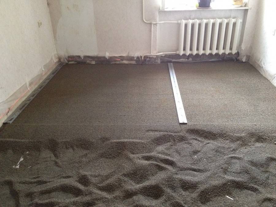 Сухая стяжка для теплого пола: как сделать водяной пол без бетонной стяжки