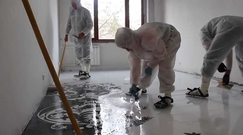 Эпоксидный наливной пол: особенности, плюсы и минусы