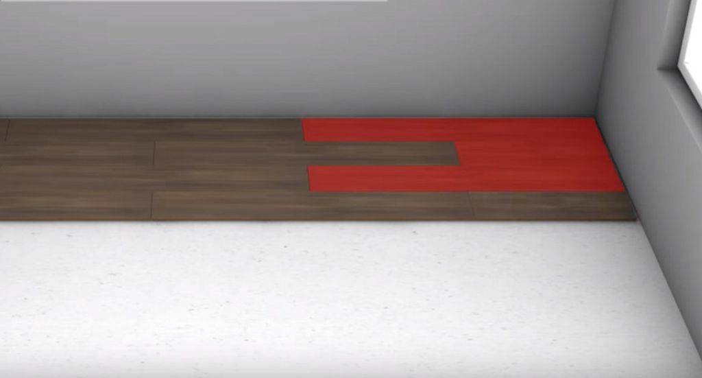 Как заменить одну доску ламината