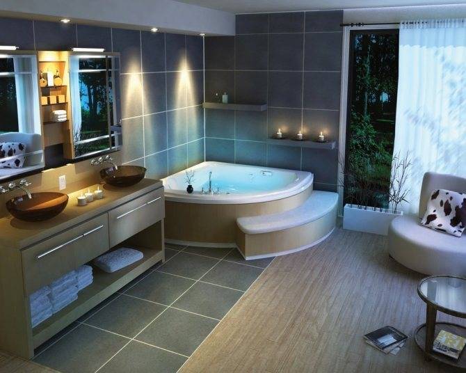 Укладка плитки в ванной комнате: пошаговый процесс работ + подборка дизайн-решений