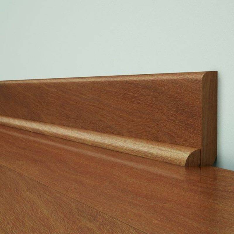 Как установить деревянные плинтуса на пол - строительный портал