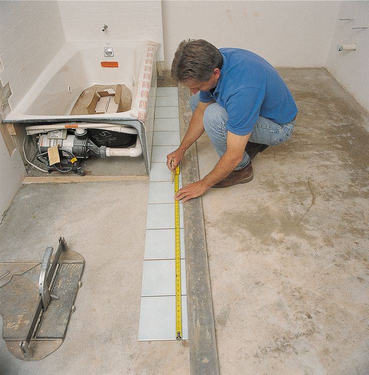Пол в ванной комнате: виды напольного покрытия