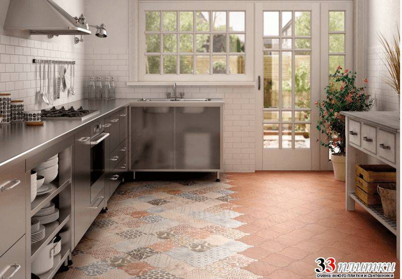 Идеи для кухонного пола: мы выбираем напольную плитку для кухни (45 фото) | современные и модные кухни