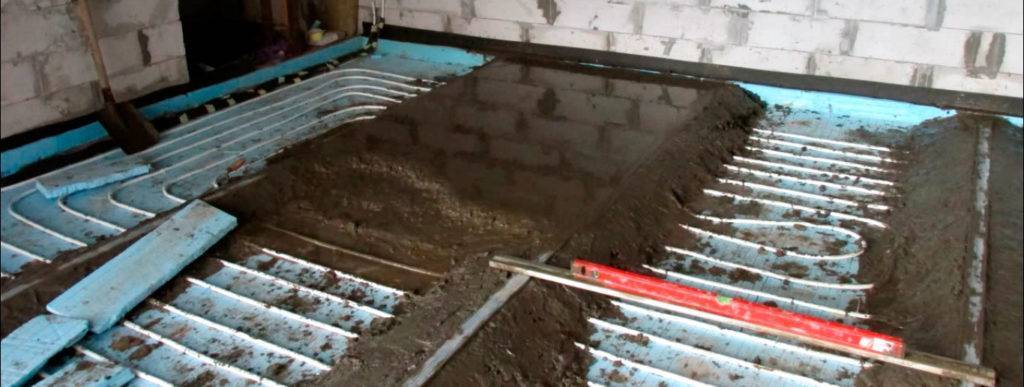 Бетонный пол в гараже своими руками