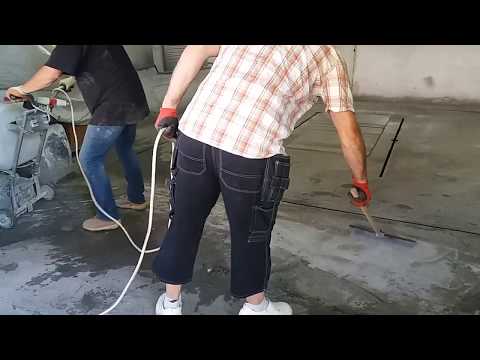 Шлифовка бетона – методы обработки