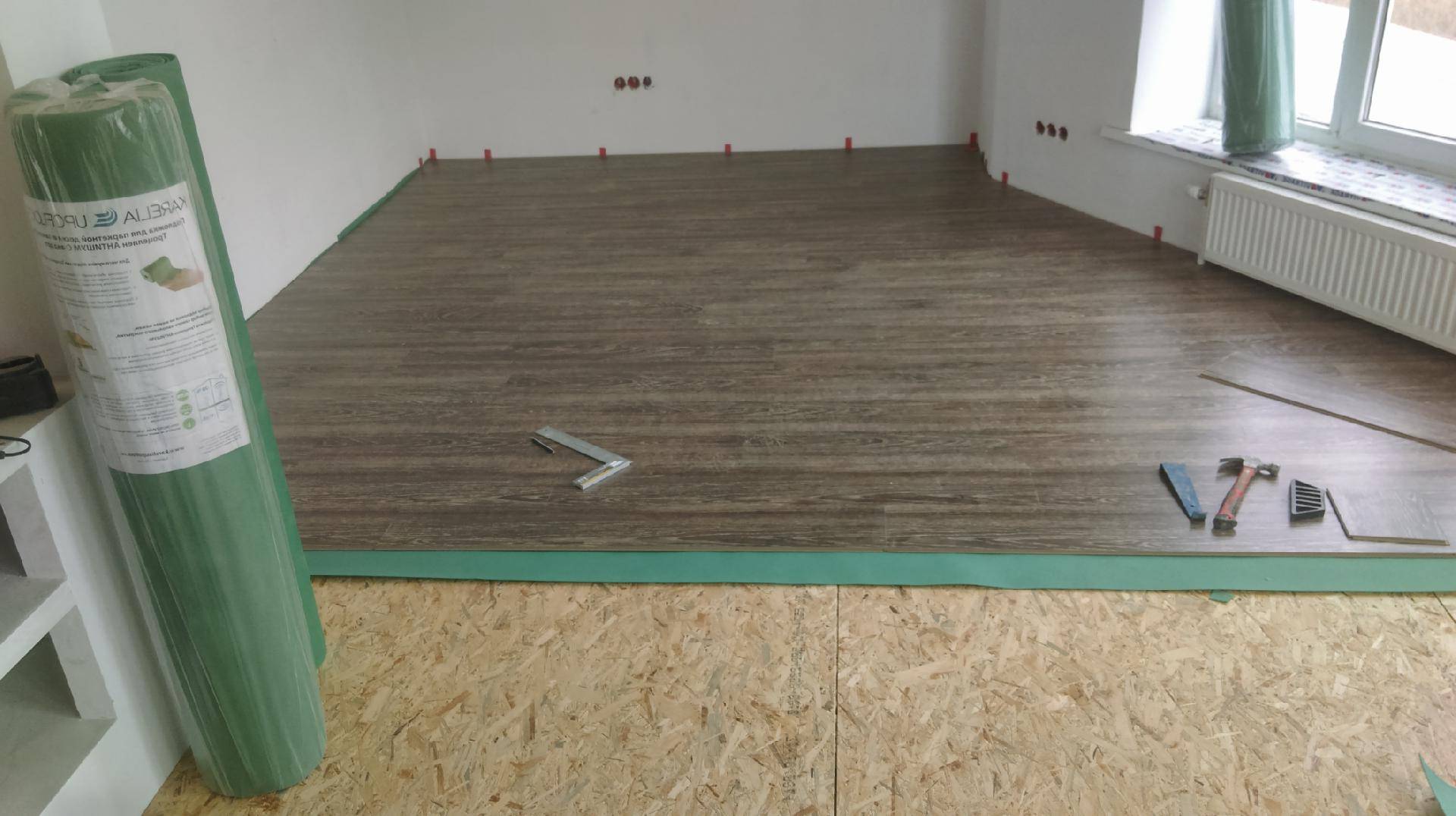 Может ли СИП панельный пол служить основой для наливного пола?