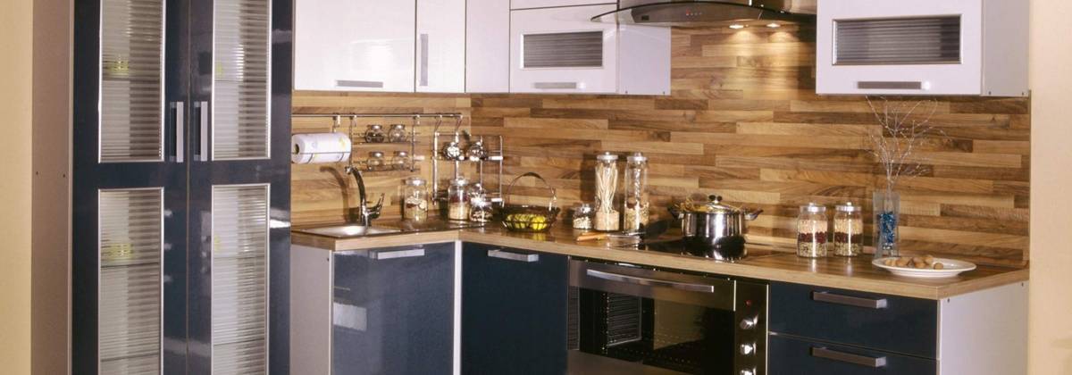 Отделка стен на кухне ламинатом (фото, укладка, видео инструкция) - кухонный фартук из ламината