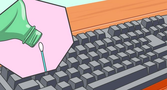 5 быстрых способов почистить клавиатуру от крошек и пыли