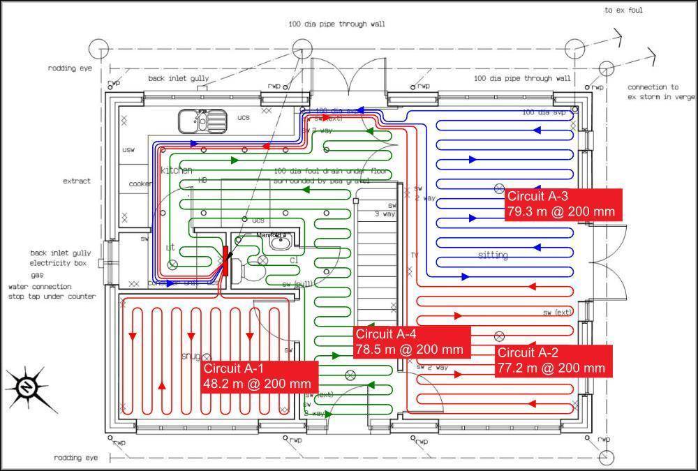 Как отрегулировать теплый пол