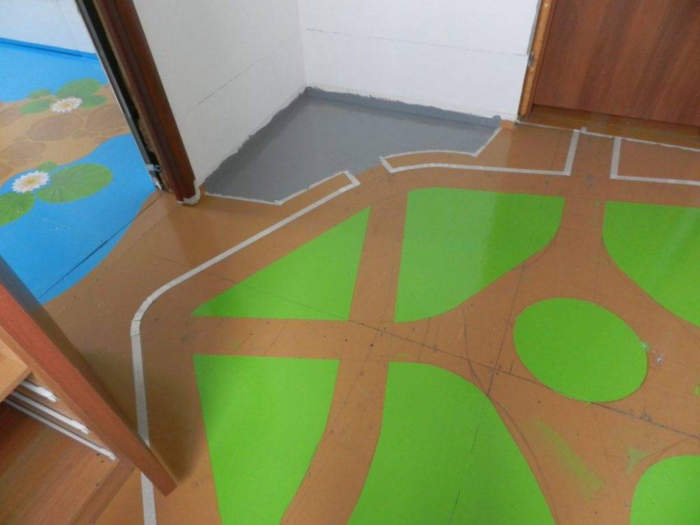 Напольное покрытие в детскую комнату