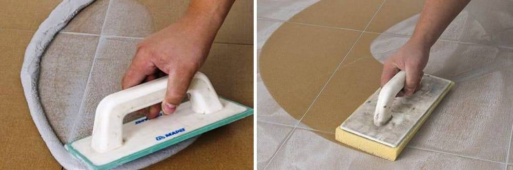 Как затирать швы на плитке на полу: подробная информация