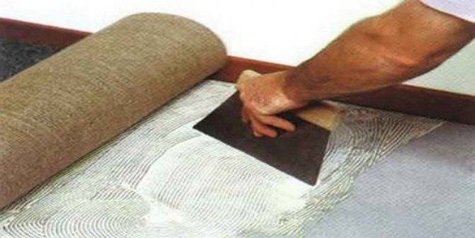 Укладка ковролина своими руками — как постелить на деревянный пол