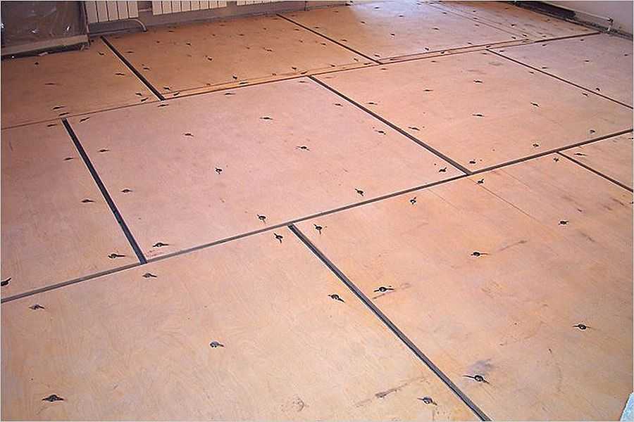 Технология укладки фанеры на бетонный пол