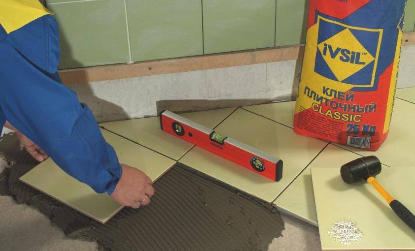 Кафель на пол в ванную