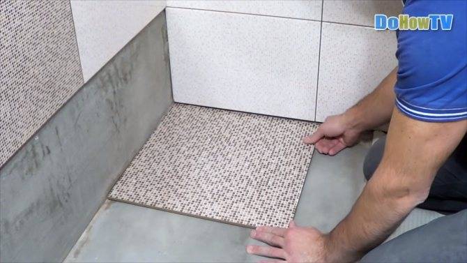 Как правильно укладывать плитку на пол?