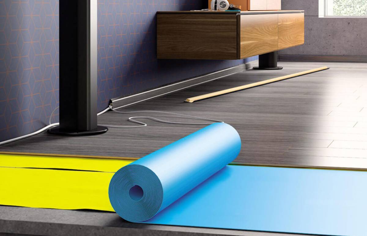 Как правильно положить ламинат на бетонный пол