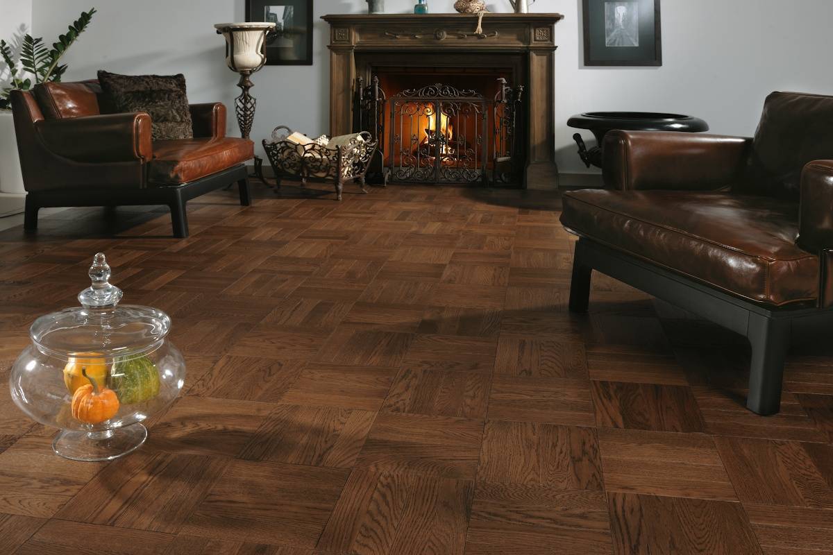 Светлый пол в интерьере - выбор материала, примеры, монтаж