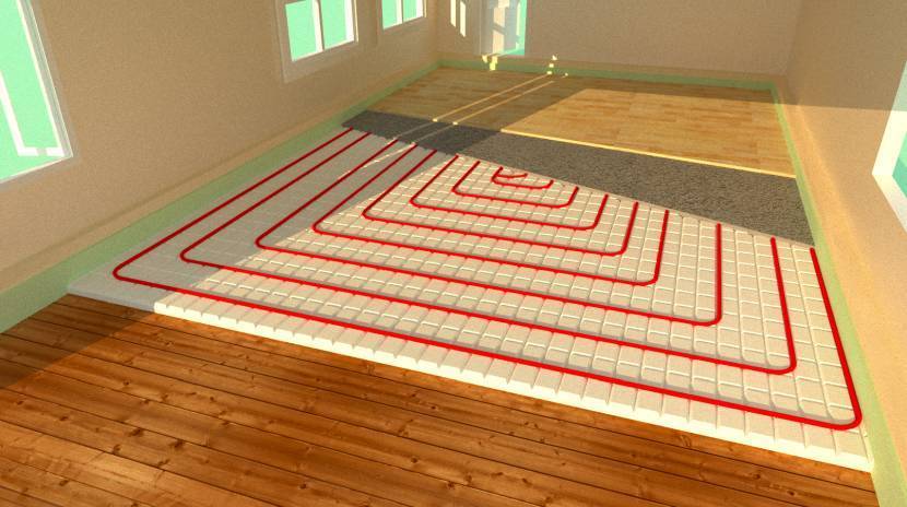 Теплый пол под ламинат на бетонный пол нюансы проектирования  подробный монтажный инструктаж
