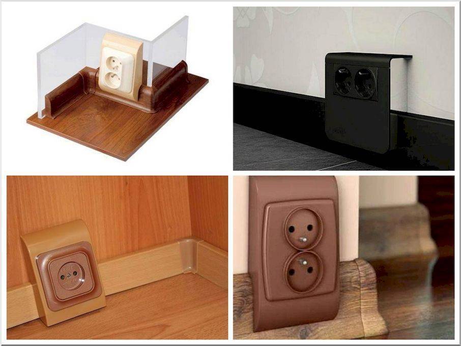 Плинтуса с кабель каналом