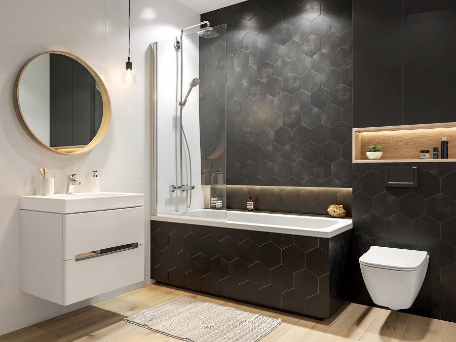 Какой выбрать кафель на кухню, а какой в ванную — решаем дилемму